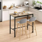 PexFix 47 Counter Height Pub Bar Table Rectangular Dining Counter Tables For Cafe Kitchen And Studyroom