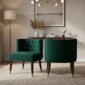 Meridian Furniture,Perry Velvet Dining Chair, Set of 2