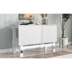 Mesa de comedor extensible con alas abatibles para espacios pequeños
