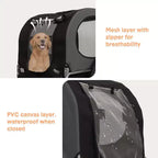 Remolque de bicicleta y cochecito de footing para perros medianos a grandes
