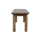 Banco de comedor de madera maciza de mango de 50 pulg. con patas torneadas