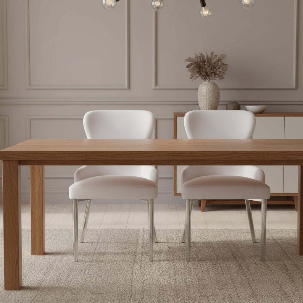 Chintaly Imports,Contemporary Wing-Back Side Chair - Set of 2