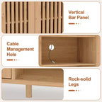 Mueble de TV de 3 piezas con libreros, para televisores de hasta 70 pulgadas