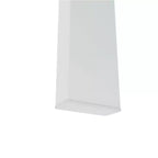 Mesa de centro rectangular moderna de cristal templado y hierro con estante