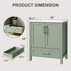 Mueble de baño independiente con lavabo