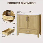 Mueble de baño independiente con lavabo