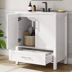 Mueble de baño independiente con lavabo