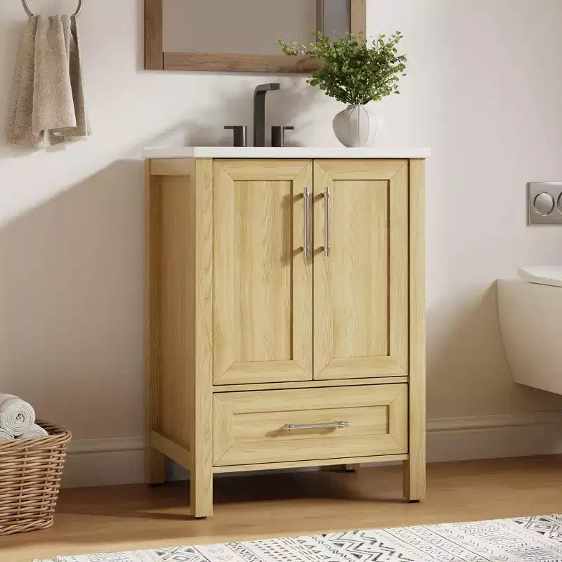 Mueble de baño independiente con lavabo
