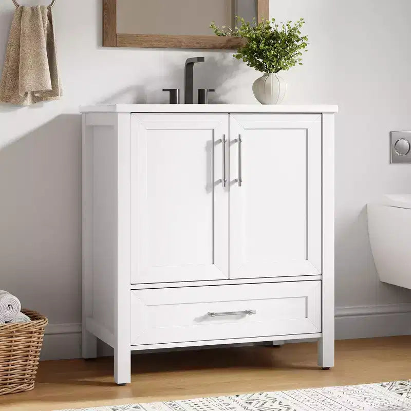 Mueble de baño independiente con lavabo