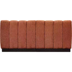 Sofá modular de tela chenilla Quinn
