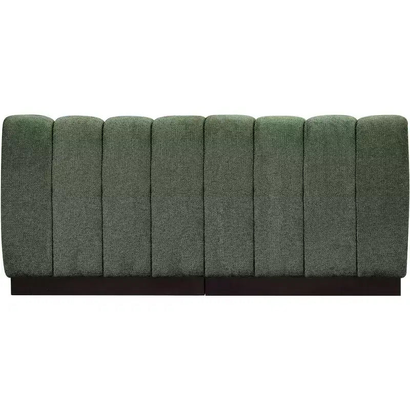 Sofá modular de tela chenilla Quinn