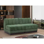 Sofá modular de tela chenilla Quinn