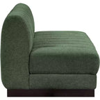 Sofá modular de tela chenilla Quinn