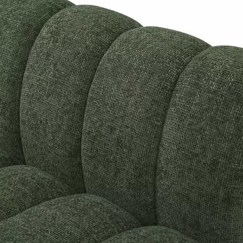 Sofá modular de tela chenilla Quinn