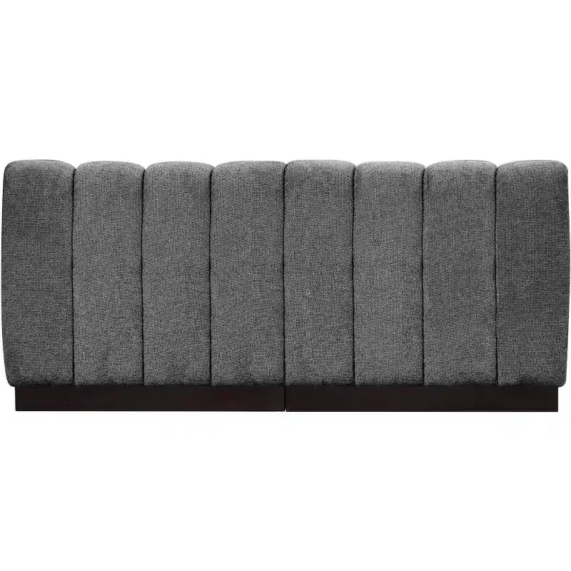 Sofá modular de tela chenilla Quinn