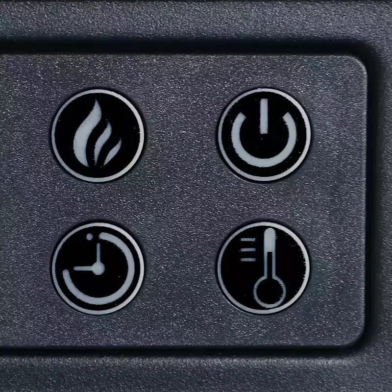 Mueble esquinero para TV con chimenea eléctrica para televisores de hasta 60 pulgadas