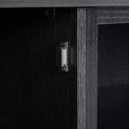 Mueble esquinero para TV con chimenea eléctrica para televisores de hasta 60 pulgadas