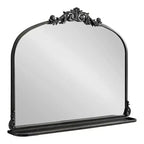 Kate & Laurel All Things Decor 33x26 Arendahl Traditional Arch Mirror with Shelf